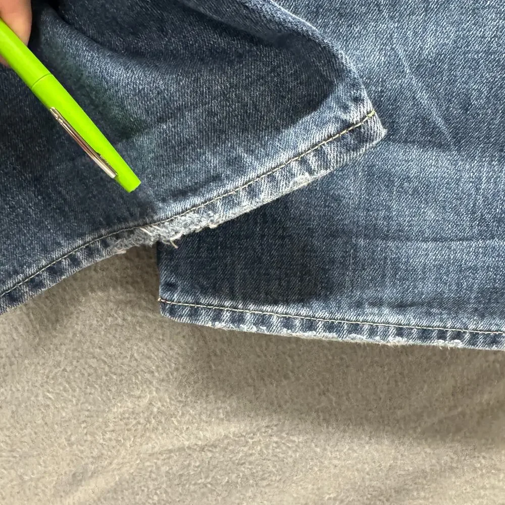 Banana Republic Jeans Relaxed Fit‎ Button Fly Mens 34x30 (35x29 ACTUAL) Denim